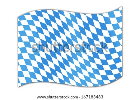 Bavarian free state flag bmw #2