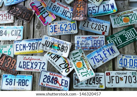 free download license plate font