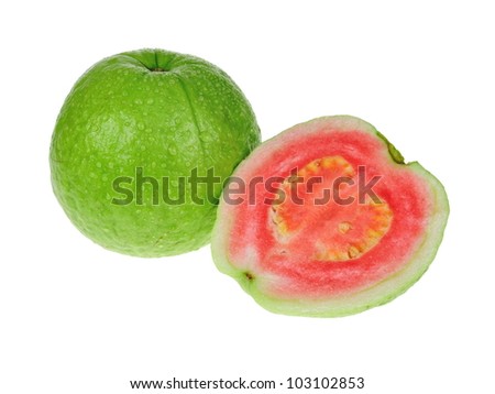  - stock-photo-red-guava-and-its-cross-section-isolated-103102853
