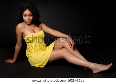 African American Female Model Legs 56