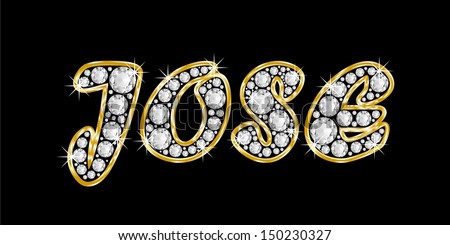  - stock-photo-the-boy-male-name-jose-made-of-a-shiny-diamonds-style-font-brilliant-gem-stone-letters-building-150230327