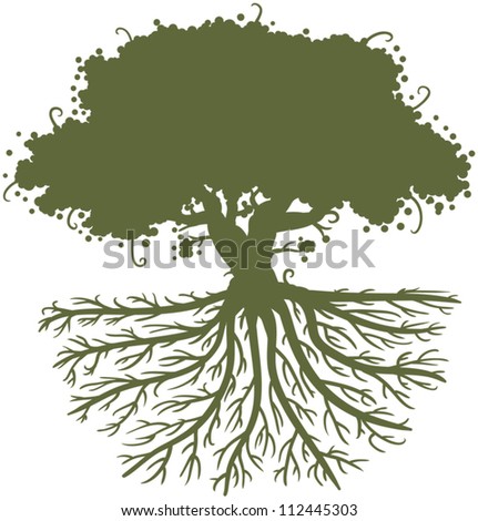 Tree Branches Like Lungs One Branch Stock Vector 150685340 - Shutterstock