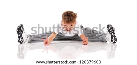 naked boy doing a split dragon ball z the girls naked