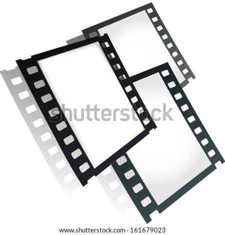 Abstract Background Design Using Film Frames Stock Photo 53220709