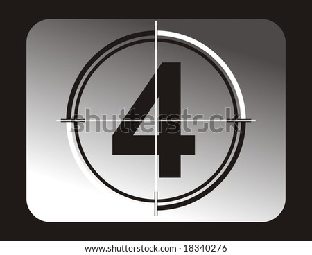 Countdown Numbers Stock Illustration 18340273 - Shutterstock