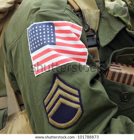 Us Flag Uniform Patch