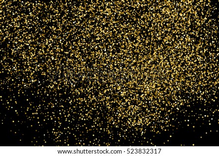 Christmas Gold Silver Glitter Background Holiday Stock Photo 165414992