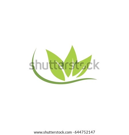 Logos Green Leaf Stock Vector 125996570 - Shutterstock