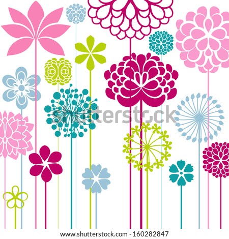 Floral Icons Stock Vector 157534382 - Shutterstock