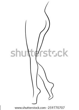 Female Figure Stock Vector 61620658 - Shutterstock