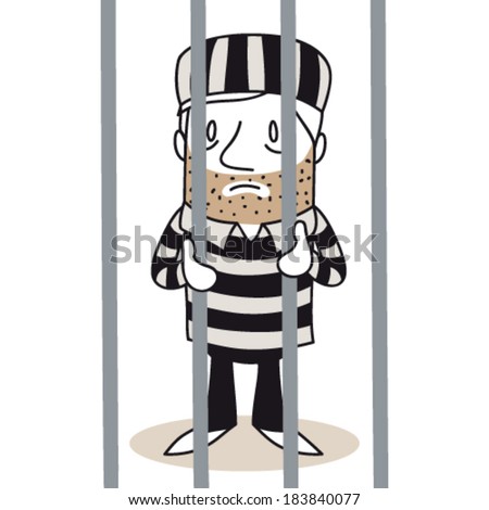 stock-vector-vector-illustration-of-a-monochrome-cartoon-character-prisoner-behind-bars-183840077.jpg