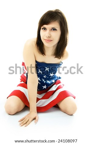 Sexy Beautiful Nude Woman Wrapped Into Stock Photo Shutterstock