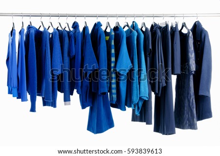 Designer Fashion Clothing Rack Display Stock Photo 27005566 - Shutterstock