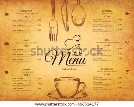 Free Catering Invoice <strong>Template</strong> | How to Set Catering Prices Restaurant menu price list template