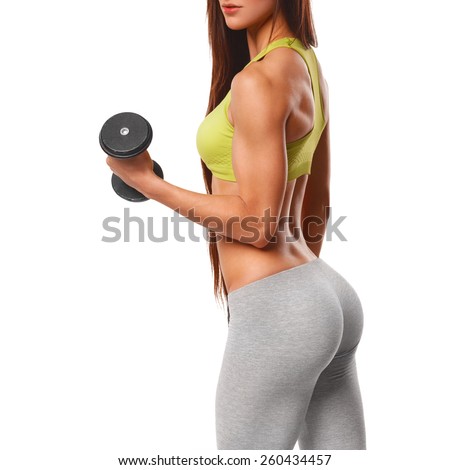 Sexy Beautiful Ass Thong Fitness Girl Stock Foto 293438036 Shutterstock