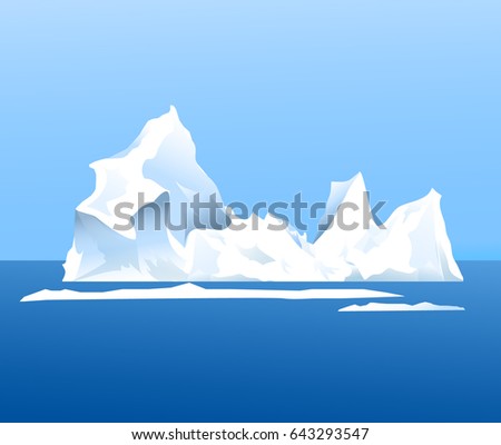 Iceberg Set Stock Vector 92704177 - Shutterstock