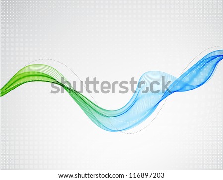 Abstract Waves Stock Vector 220550110 - Shutterstock