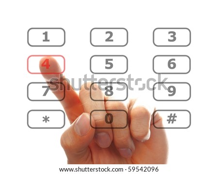 stock-photo-human-finger-dial-a-telephon