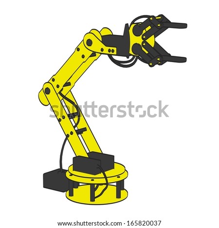 Robotic Arm Stock Illustration 37616221 - Shutterstock