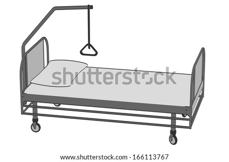 3d Render Cartoon Character On Hospital Stock Illustration 48012619