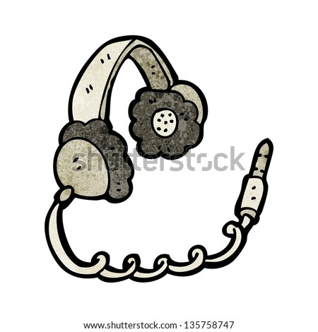 Headphones Cartoon Stock Vector 63170902 - Shutterstock