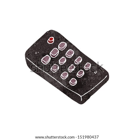 Remote Control Cartoon Stock Vector 77578510 - Shutterstock