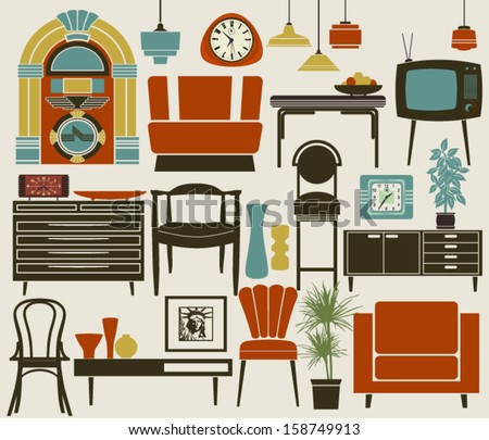 Retro Furniture, Accessories and Appliances, including diner-style ... Retro Furniture, Accessories and Appliances, including diner-style ...