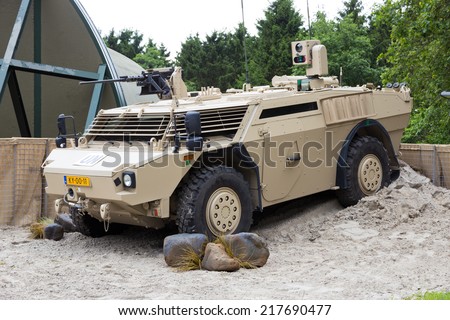 fennek gilze rijen armoured reconnaissance