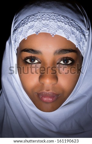 Ethiopian+Single+Women+in+America Closeup of an Ethiopian woman wearing a white islamic veil - stock ...