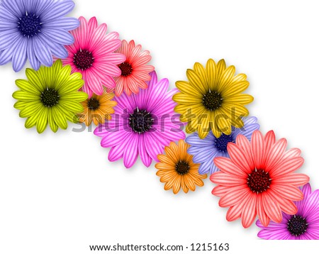 Flower chain Stock Photos, Flower chain Stock Photography, Flower chain