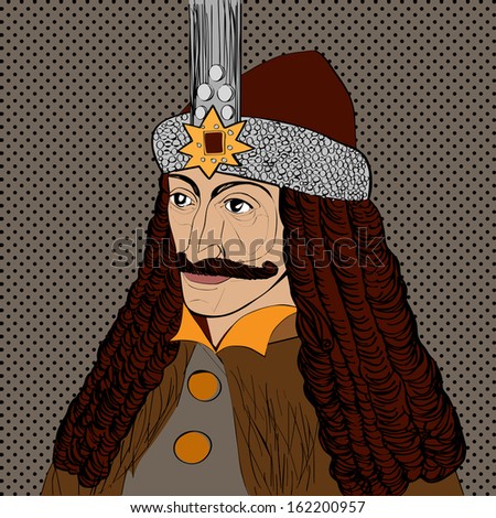 Portrait of Vlad Tepes of Walla...