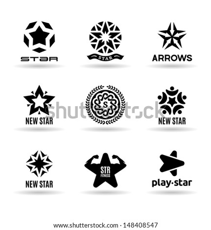 Set Vector Stars 4 Stock Vector 148408538 - Shutterstock