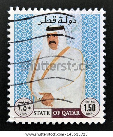  - stock-photo-qatar-circa-a-stamp-printed-in-qatar-shows-sheikh-khalifa-bin-hamed-al-thani-emir-of-qatar-143513923