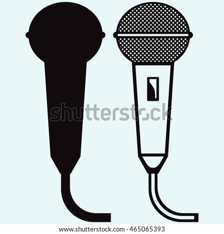 Sketch Microphone Doodle Style Stock Vector 129119177 - Shutterstock