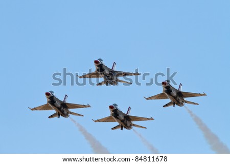 - SEPTEMBER 15: US Air Force Demonstration Team Thunderbirds. Flying ...
