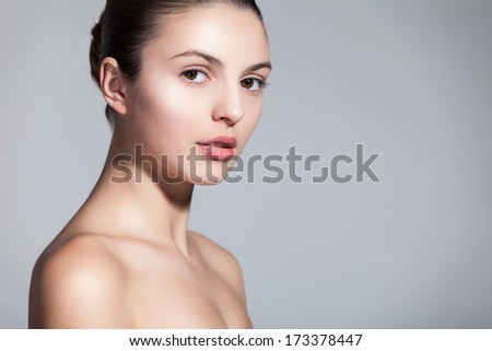 Pure Beautiful Woman Naked Health Skin Stock Photo Shutterstock