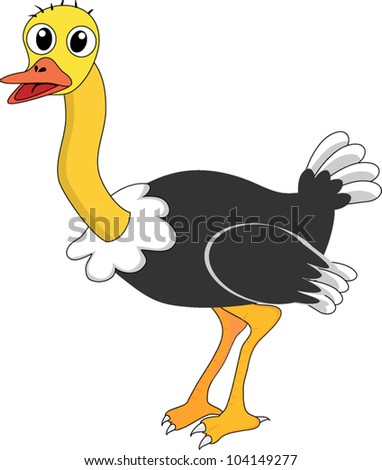 Ostrich Isolated Stock Photos, Images, & Pictures | Shutterstock