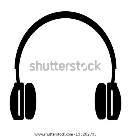 Clip Art Illustration Stereo Headphones Stock Illustration 99205838