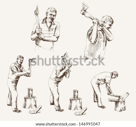 Axeman Stock Photos, Axeman Stock Photography, Axeman Stock Images