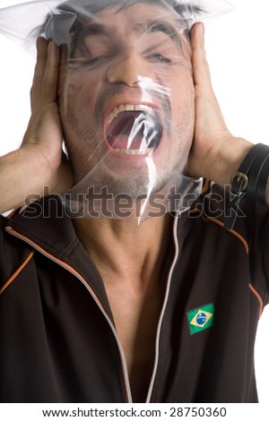 stock-photo-a-man-with-a-plastic-bag-on-his-head-shouts-of-delight-28750360.jpg
