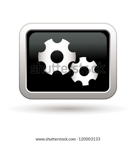Vector gears icon Stock Photos, Images, & Pictures | Shutterstock