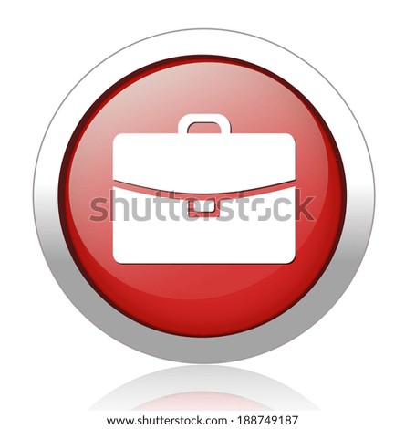 Botton icon business - stock vector