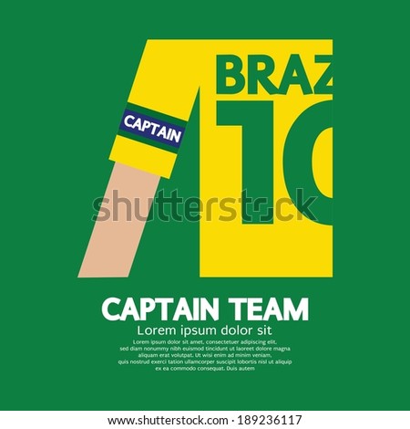 Captain Stock Photos, Images, & Pictures   Shutterstock  football brazil captain