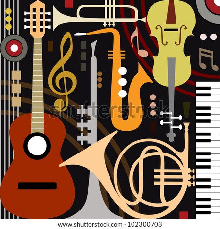 Abstract Art Instruments