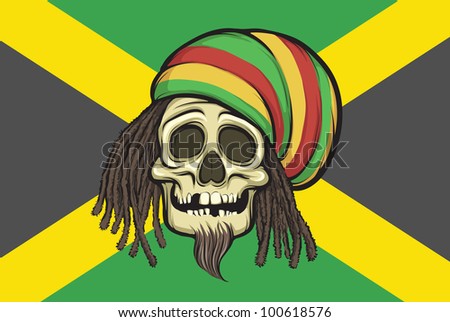 jamaican cartoon rasta