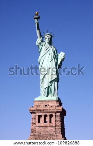 Statue Liberty Vector Free on Statue Of Liberty Shutterstock Tattoo Statue Of Liberty Id 109826888