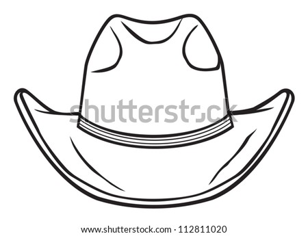 Coloring Cowboy Hat
