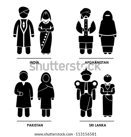 Man Woman Pictogram