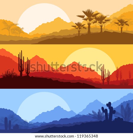 desert wild nature landscapes...