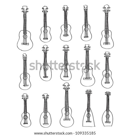 Ukulele Vector